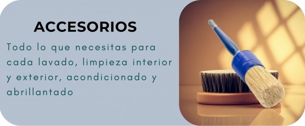 Accesorios para la limpieza interior y exterior