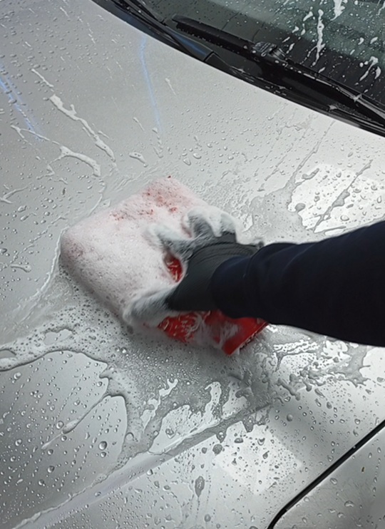 lavar coche sin rayar